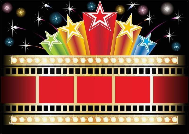 Filmstreifen Vorlage Für Fotos Süß Vector Streifen Background Collection