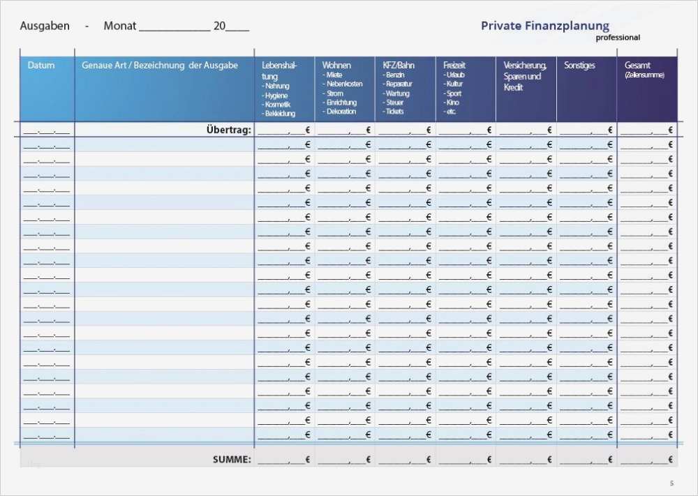 Finanzplan Excel Vorlage Privat Best Of Vorlage Haushaltsbuch Institut Finanzberatung