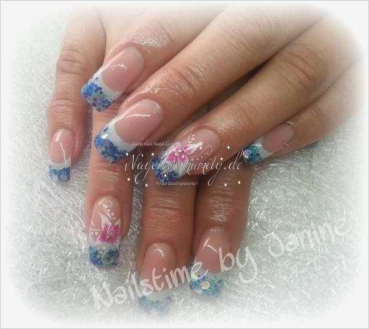 Fingernägel Vorlagen Und Ideen Für Muster Süß Nageldesign Bilder Blue Passion Nagelforum Für