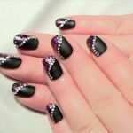 Fingernägel Vorlagen Und Ideen Für Muster Wunderbar Matt & Glitter Nageldesign Für Kurze Nägel Zum Selber