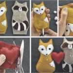 Fingerpuppen Vorlagen Filz Erstaunlich Tiere Aus Filz Nähen