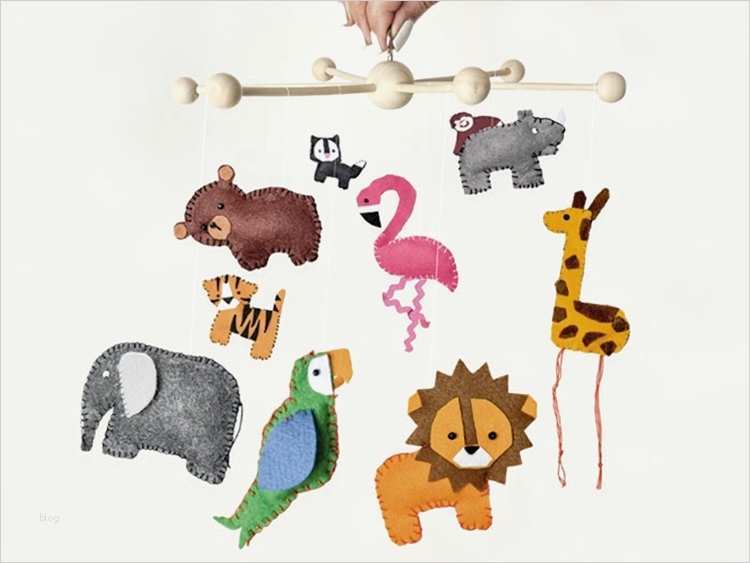 Fingerpuppen Vorlagen Filz Fabelhaft Mobilé Mit Zootieren Aus Filz Basteln