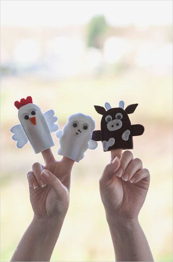 48 Wunderbar Fingerpuppen Vorlagen Filz Bilder 2 Fingerpuppen basteln