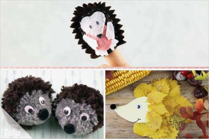Fingerpuppen Vorlagen Filz Großartig Igel Basteln 9 Ideen Praktische Vorlagen Zum