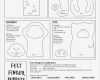 Fingerpuppen Vorlagen Filz Wunderbar Felt Finger Puppets Pattern Pdf Google Drive