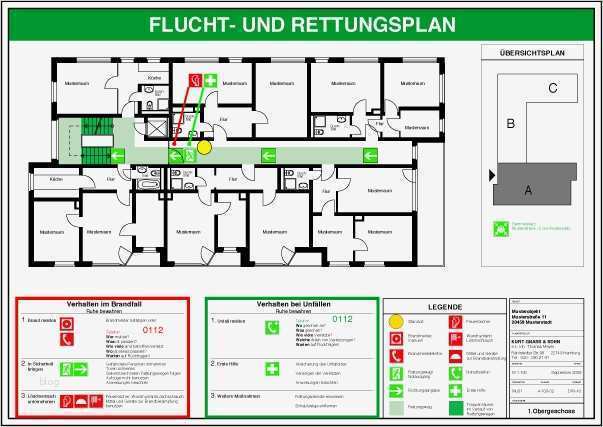 Flucht Und Rettungsplan Vorlage Genial Rettungsplan