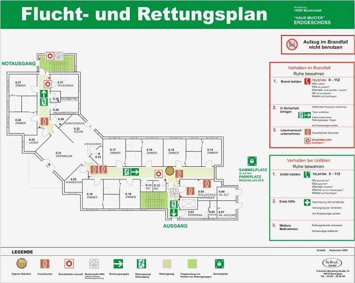 Flucht Und Rettungsplan Vorlage Genial Servicebetrieb Brandschutz & Lackiertechnik Flucht Und