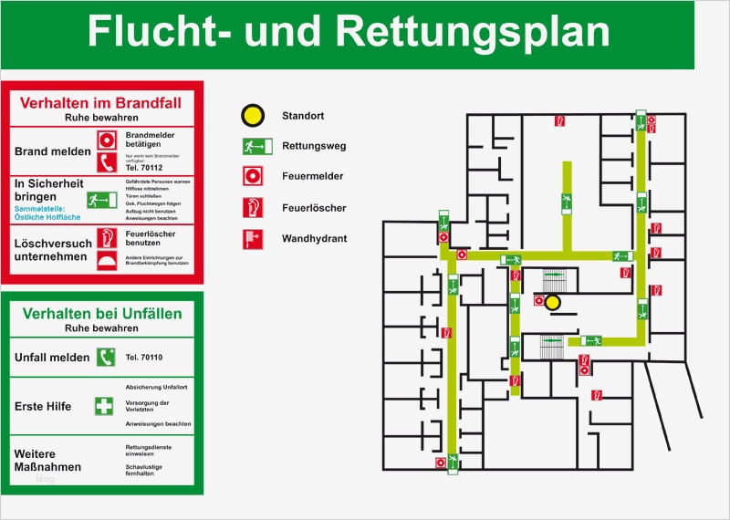Flucht Und Rettungsplan Vorlage Süß Sie Bemerken Einen Brand Oder Unfall Was Zu Tun ist