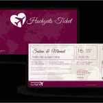 Flugticket Einladung Vorlage Angenehm Hochzeitseinladung Flugticket