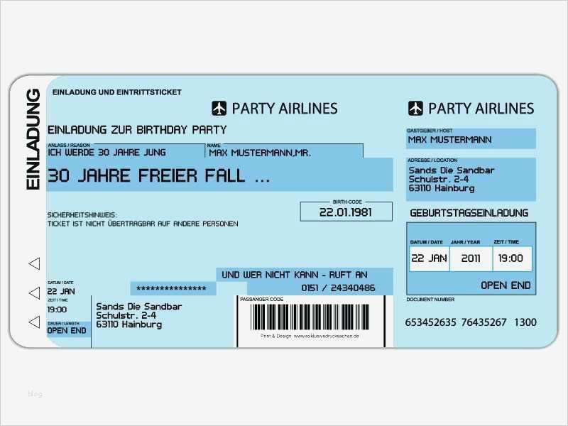 Flugticket Einladung Vorlage Elegant Schon Einladung Flugticket Vorlage Oder Einladung 30