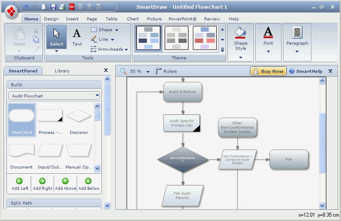 Flussdiagramm Vorlage Powerpoint Elegant Smartdraw Download