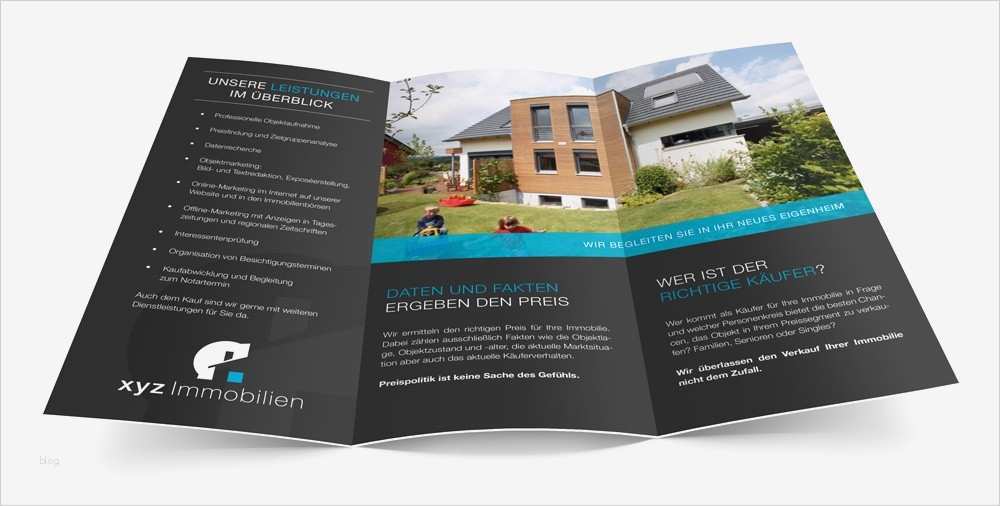 Flyer Din Lang Wickelfalz Vorlage Gut Akquisefaltblatt Din Lang Für Immobilienmakler Hbtimmo