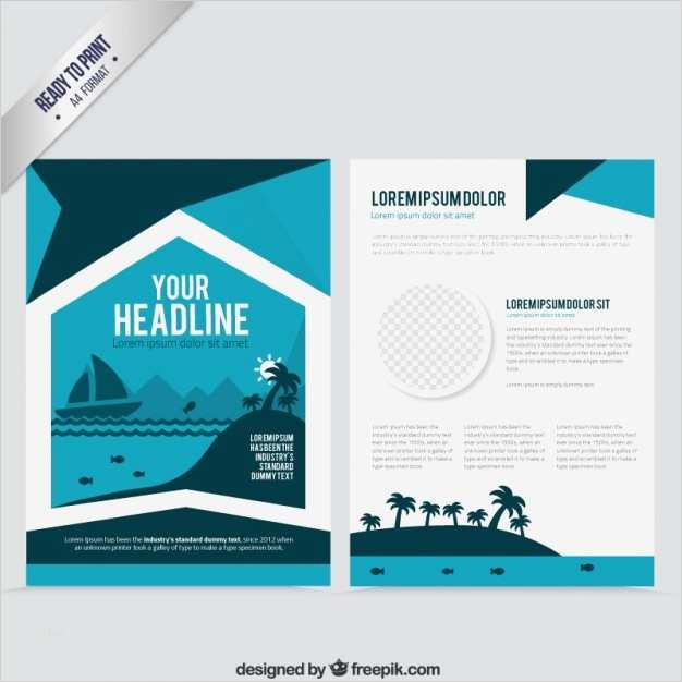 Flyer Drucken Vorlage Hübsch Flyer Vorlage In Blautönen