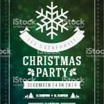 Flyer Einladung Vorlage Cool Weihnachtspartyeinladung Retro Vektorposter Oder Flyer