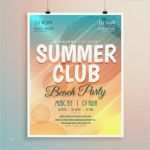 Flyer Einladung Vorlage Erstaunlich sommer Strand Party Banner Flyer Vorlage Design