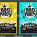 Flyer Einladung Vorlage Großartig Bbq Party Essen Plakat Grillen Sie Vorlage Menü Einladung