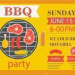 Flyer Einladung Vorlage Wunderbar Grill Party Einladung Bbq Vorlage Flyer — Stockvektor