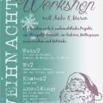 Flyer Mit Telefonnummer Zum Abreißen Vorlage Großartig Ankes Papierfabrik Einladung Zum Weihnachtsworkshop