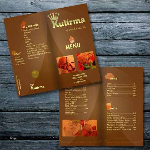 Flyer Mit Telefonnummer Zum Abreißen Vorlage Inspiration Speisekarten Vorlagen Zum Gestalten Saxoprint Blog