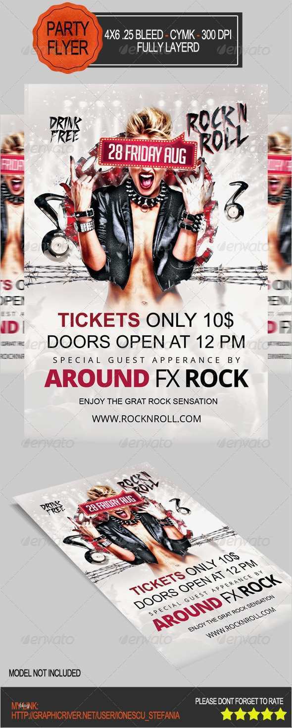 Flyer Vorlagen Download Neu Flyer Vorlagen Rock Download Dondrup