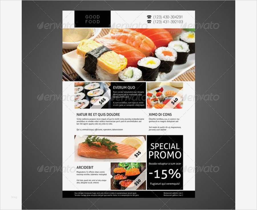 Flyer Vorlagen Für Immobilienmakler Luxus atemberaubend Sushi Vorlage Fotos Dokumentationsvorlage