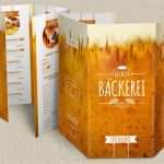 Flyer Wickelfalz 6 Seitig Vorlage Schön Shop Mockup Vorlage Für Einen 8 Seitigen Altarfalz