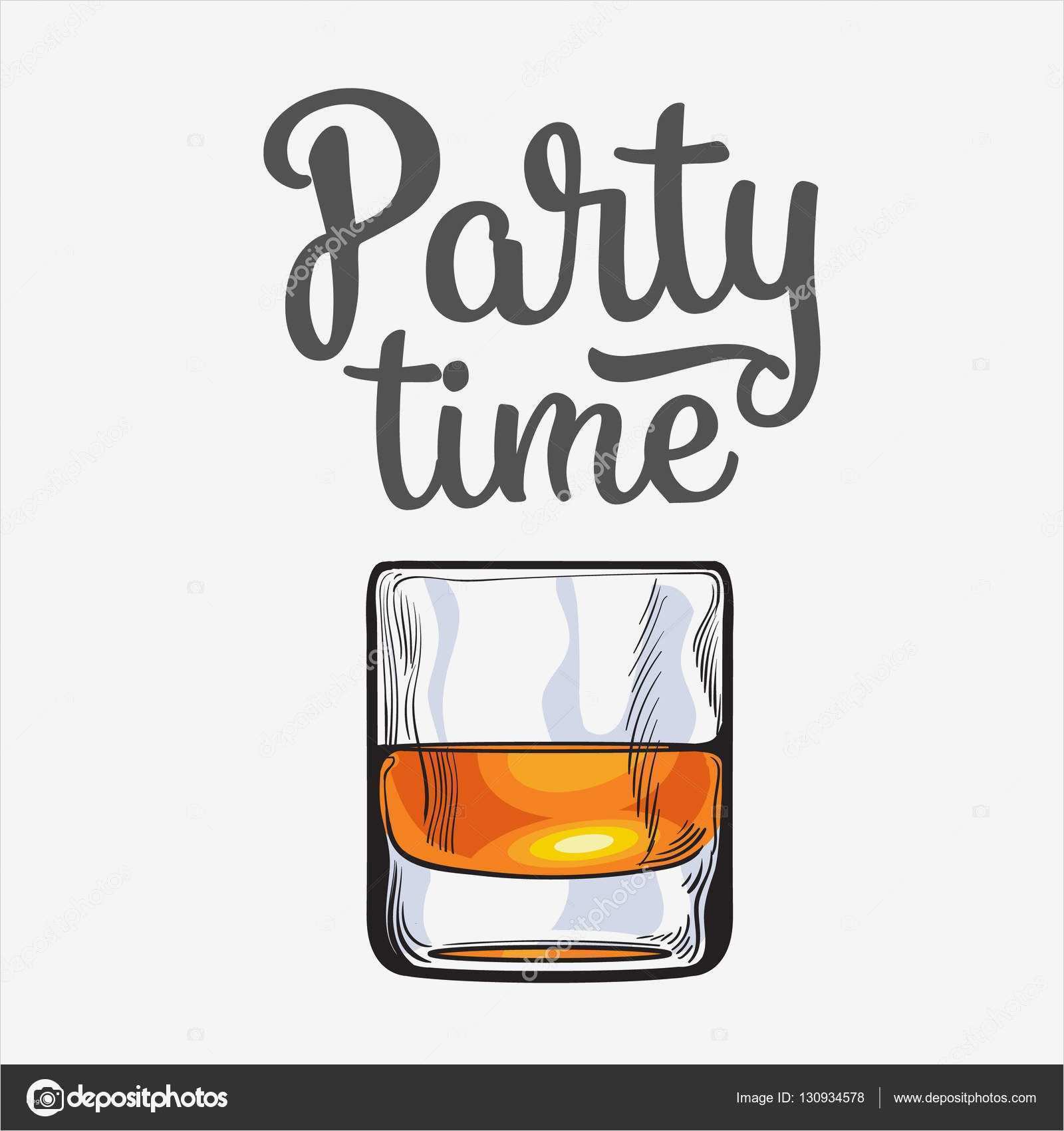 Folder Vorlagen Gratis Süß Whisky Rum Brandy Bicchierino Invito Modello Della