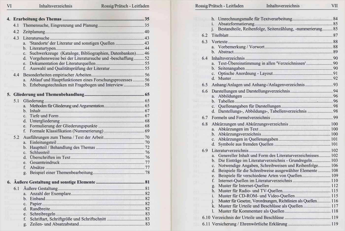 Fom Bachelor thesis Vorlage Best Of Inhaltsverzeichnis