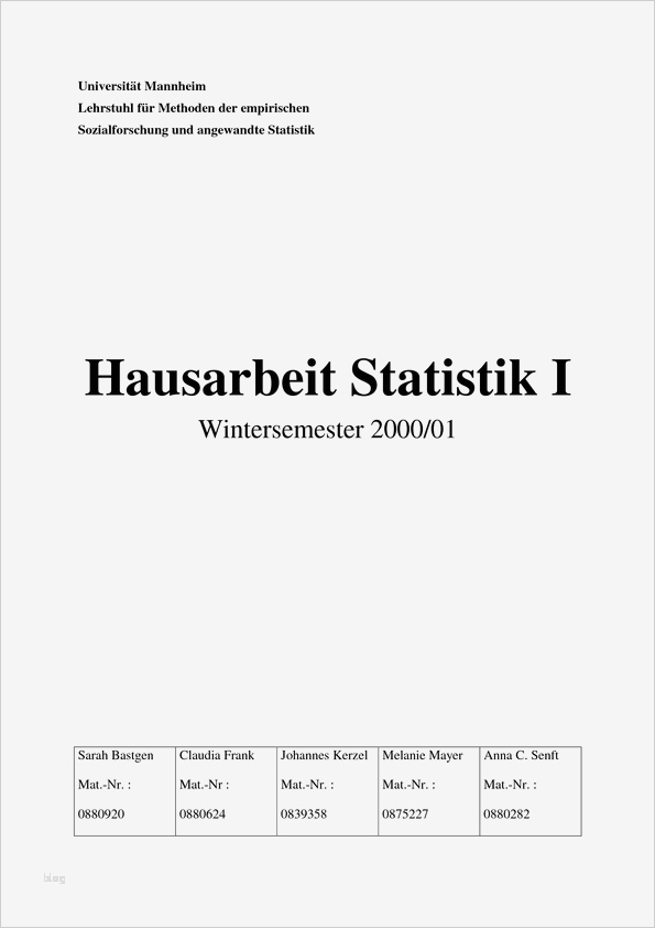 Fom Seminararbeit Vorlage Luxus Berühmt Hausarbeit Vorlage Galerie Entry Level Resume