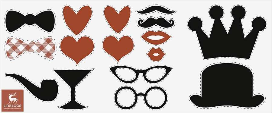 Foto Accessoires Vorlagen Best Of Diy Fotoprops Zum Gratis Download Lina Loos