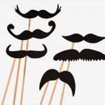 Foto Accessoires Vorlagen Einzigartig Booth Essential Schnurrbart Am Stiel