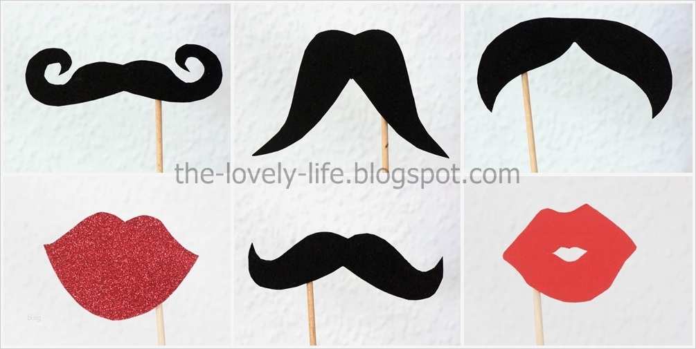 Foto Accessoires Vorlagen Schönste the Lovely Life Diy Props