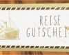 Foto Gutschein Vorlage Best Of Reise Gutschein "ticket Style" Travel Voucher T