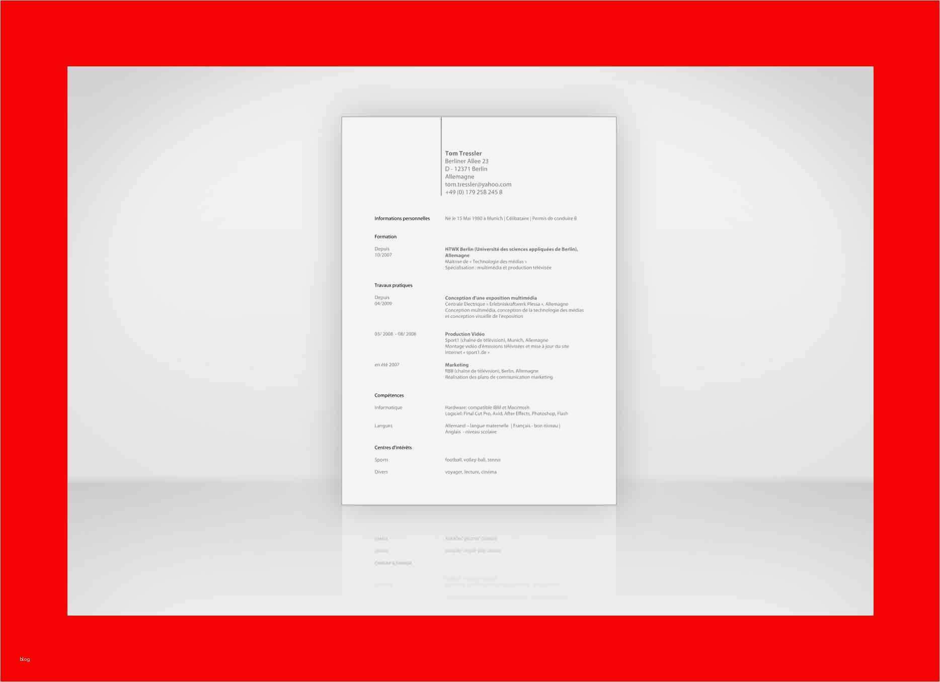 Fotodokumentation Vorlage Word Elegant Bewerbung Franzoesisch Muster