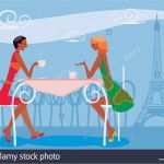 Französische Speisekarte Vorlage Angenehm Paris Cafe Eiffel Stockfotos & Paris Cafe Eiffel Bilder