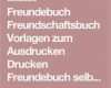 Freundebuch Selbst Gestalten Vorlagen Hübsch Freundebuch Freundschaftsbuch Vorlagen Zum Ausdrucken