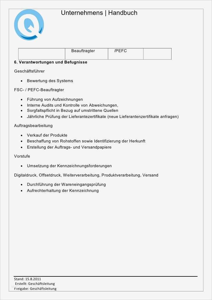 Fsc Handbuch Vorlage Angenehm Pefc Fsc Handbuch Hightech Druck Gmbh