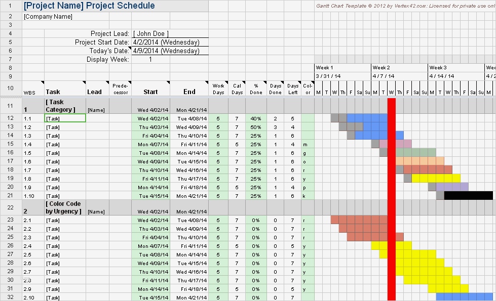 Gantt Diagramm Excel Vorlage Download Wunderbar Creating A Gantt Chart with Excel is Getting even Easier