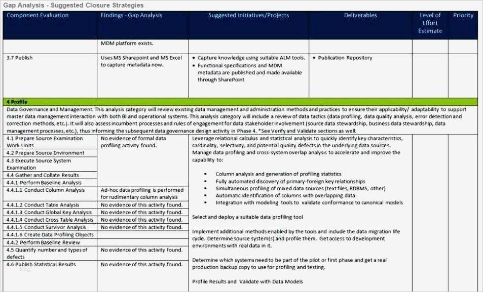 Gap Analyse Excel Vorlage Angenehm Petency Gap Analysis Template Choice Image Template