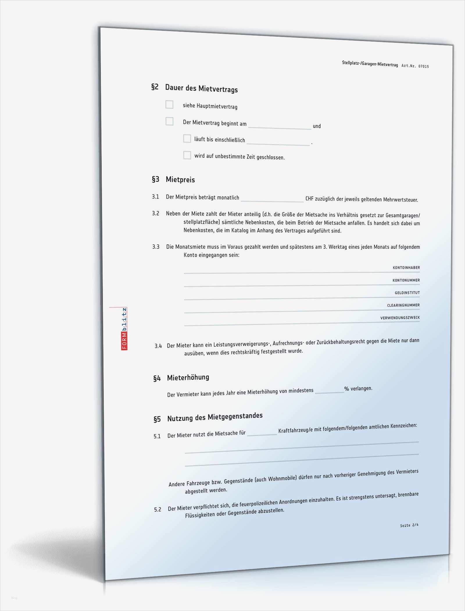 Garage Mietvertrag Vorlage Genial Mietvertrag Garage Stellplatz Mietvertrag Fr Garagen