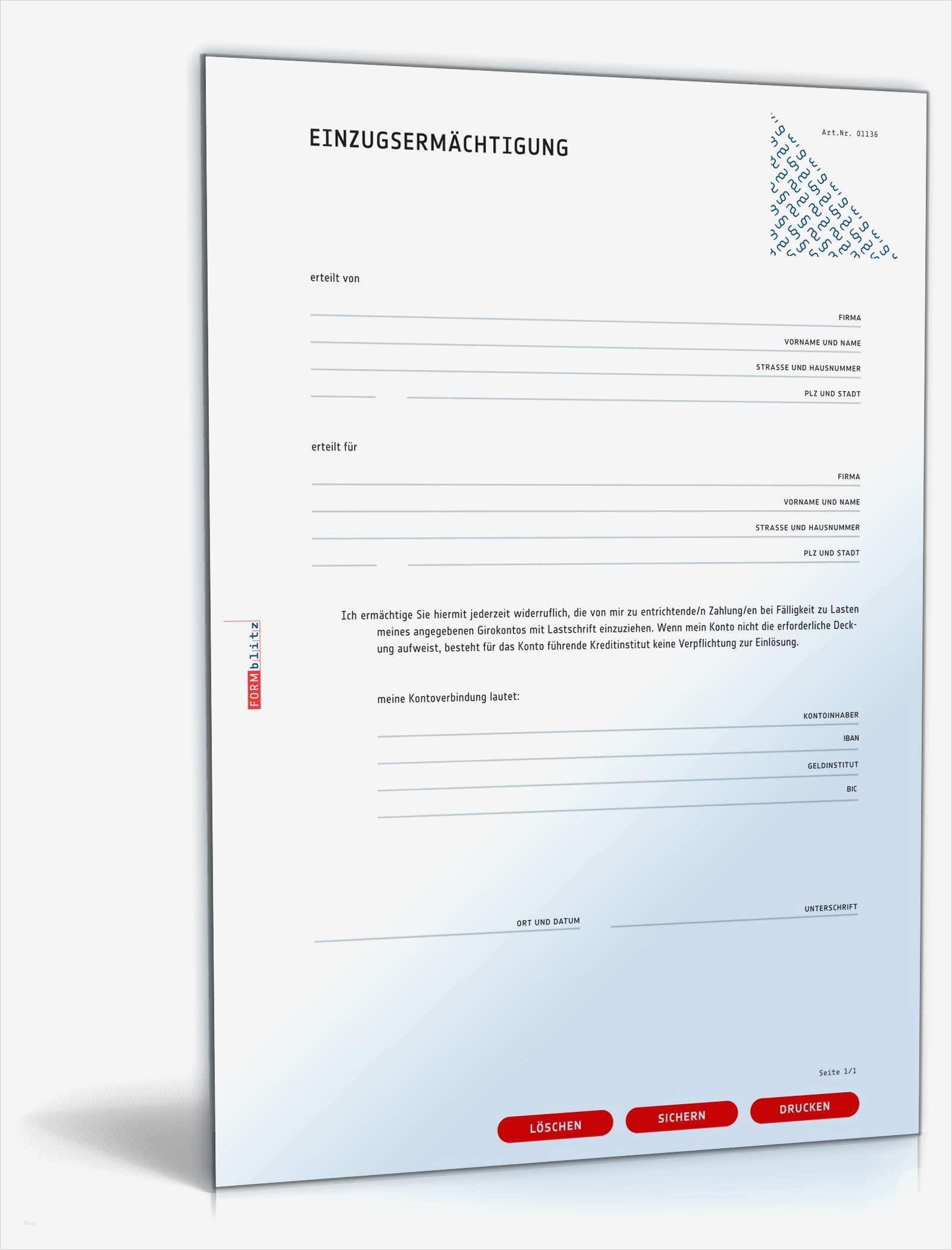 Gästeliste Vorlage Pdf Schönste Einzugsermächtigung