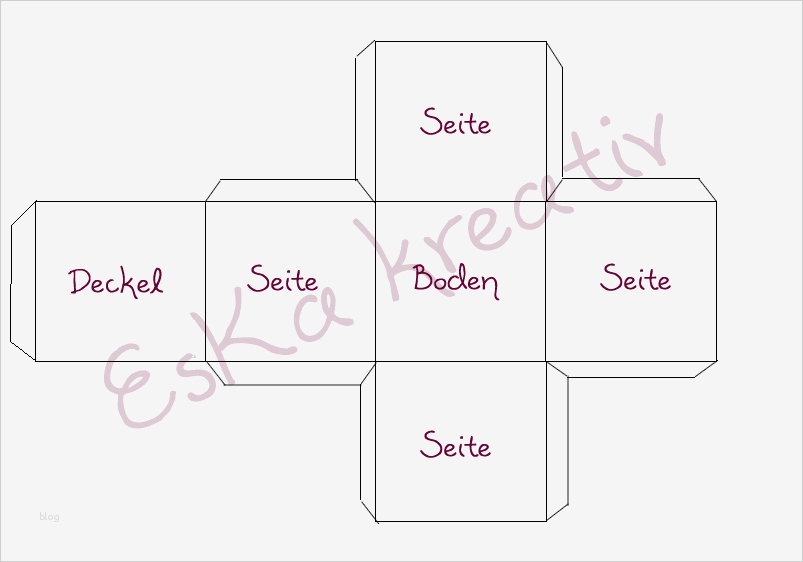 Gebetswürfel Basteln Vorlage Elegant Box Aus Papier Basteln