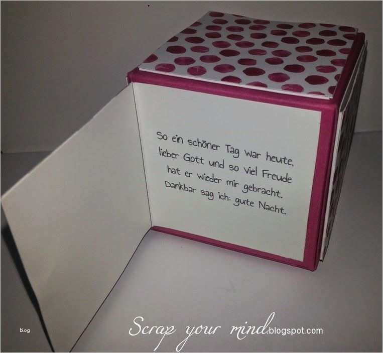 Gebetswürfel Basteln Vorlage Hübsch Stampin Up Gebetswürfel Geschenk