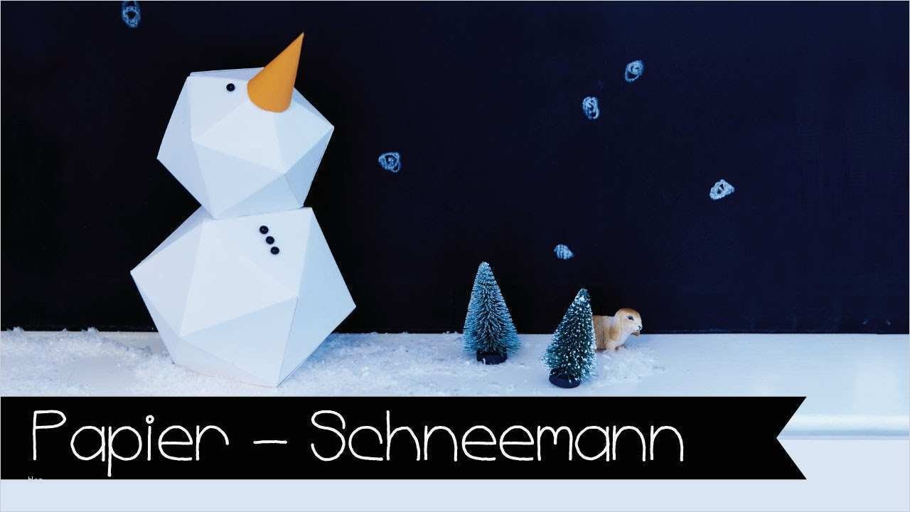 Gebetswürfel Basteln Vorlage Wunderbar Diy Schneemann Aus Papier Selber Machen