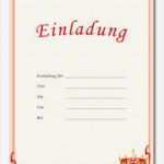 Geburtstag Einladung Vorlage Kostenlos Cool Vorlage Einladung Geburtstag