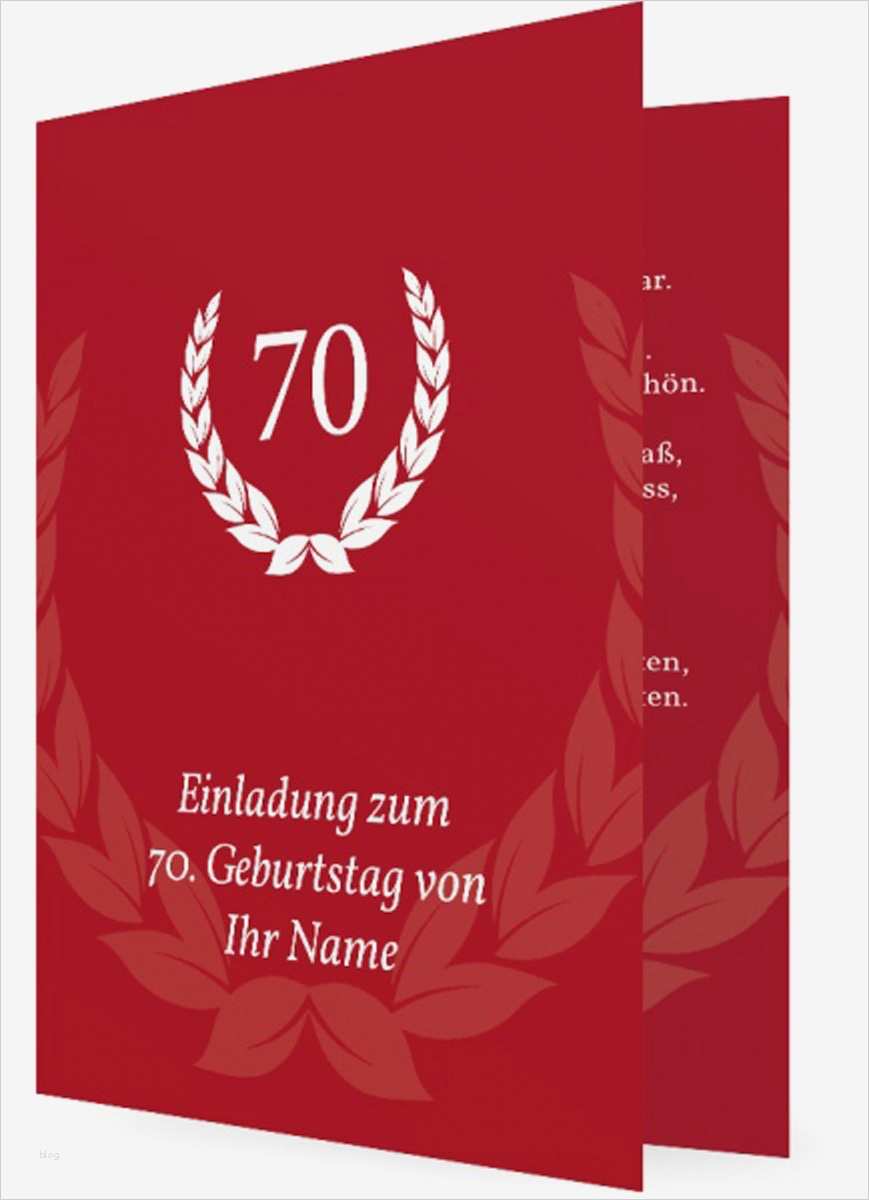 Geburtstagseinladungen 70 Vorlagen Kostenlos Bewundernswert Einladung Zum 70 Geburtstag