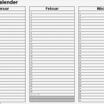 Geburtstagsliste Excel Vorlage Erstaunlich Dauerkalender Immerwährender Kalender In Excel Zum