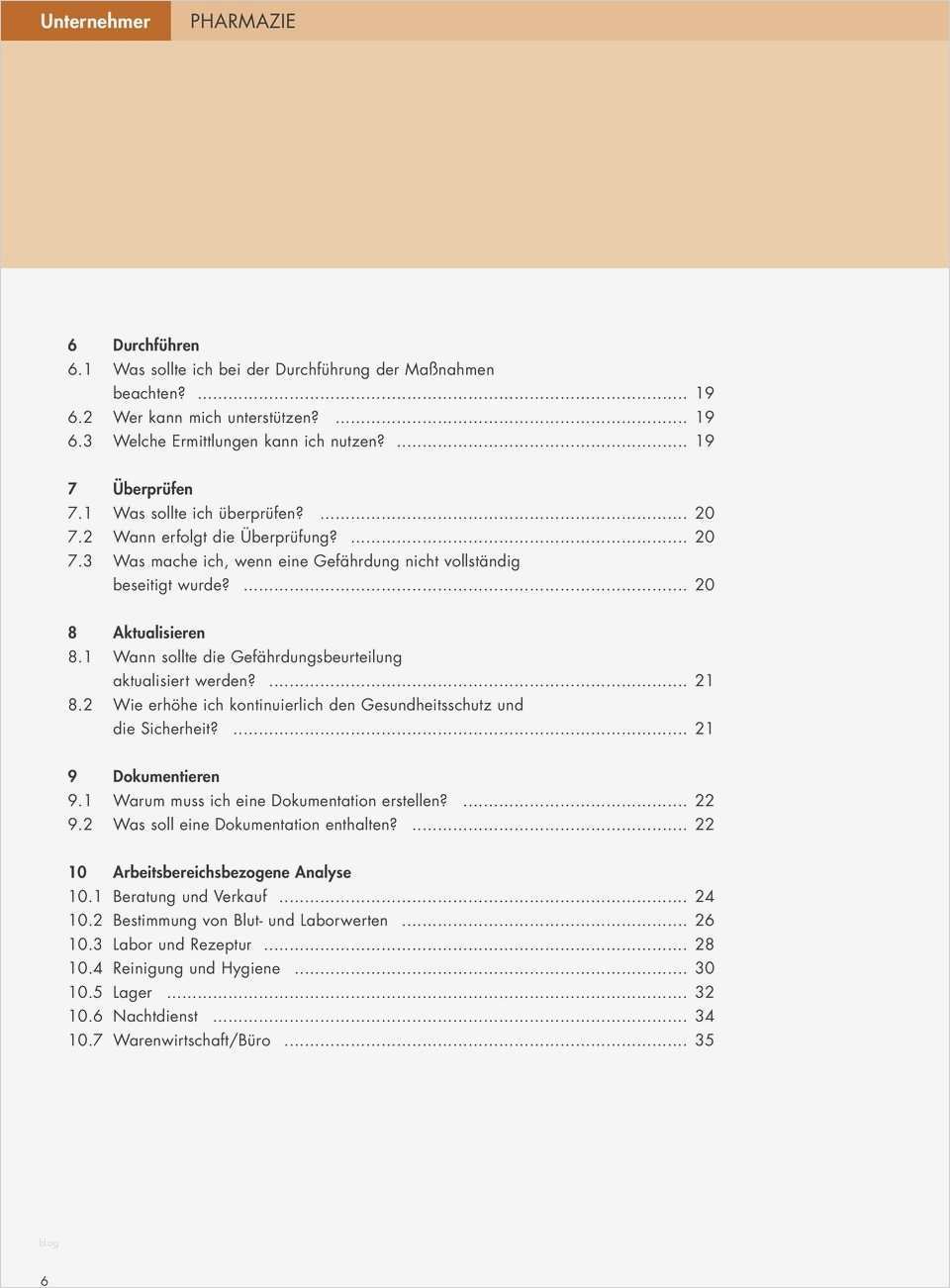 check Gefährdungsbeurteilung in Apotheken FÜR EIN GESUNDES