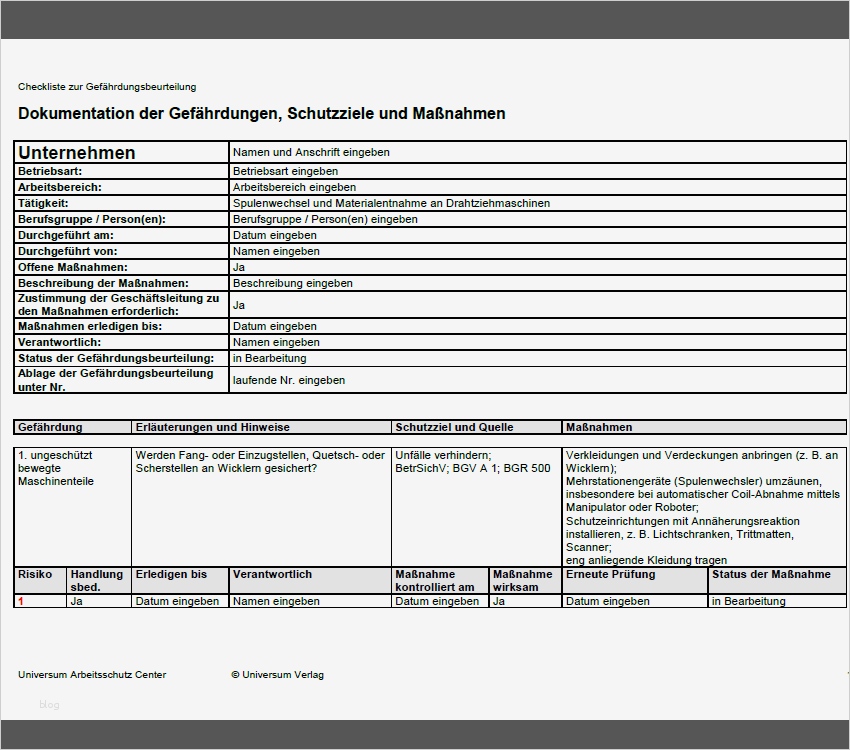 Gefährdungsbeurteilung Nach 6 Gefstoffv Vorlage Angenehm Vertrag Vorlage Digitaldrucke 610 top Angebote