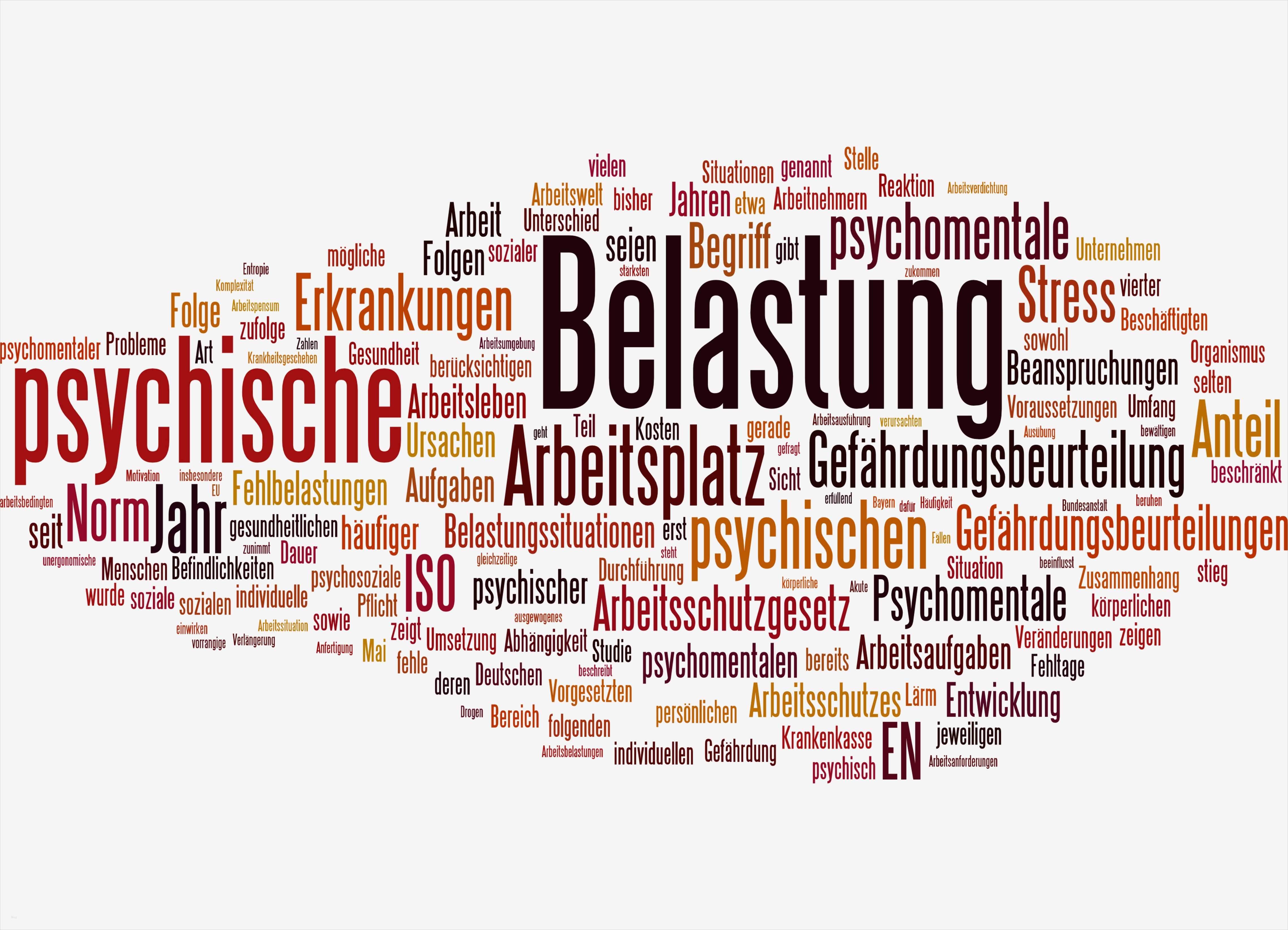 Gefährdungsbeurteilung Psychische Belastung Vorlage Elegant Autogenes Training